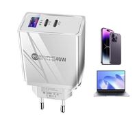 Chargeur mural - Blocs de chargeurs USB | Socket d'adaptateur USB, chargeur de connecteur, source d'alimentation PD Fast Charger 3.0 avec protection contre les surtensions, accessoires de charge