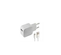 Chargeur Mural + Câble Lightning MFI USB 1 m 100-240 V 5 V 2,4 A Blanc