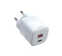 Chargeur mural Celly 1 USB-A / 1 USB-C, 20W, blanc