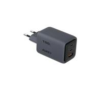Chargeur mural - AUKEY - Comet Mix - 100W - 3 Ports - Gris Gris
