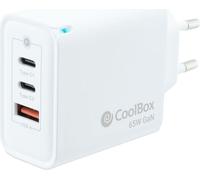 Chargeur mural CoolBox COO-CUP-65CCA Blanc 65 W
