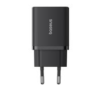 Chargeur mural Cube Pro 30 W avec ports USB-C et USB-A - Noir
