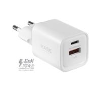 Chargeur mural double port GaN Supreme Power 33W (PPS), Blanc