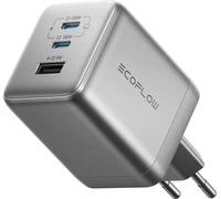 Chargeur mural EcoFlow RAPID Pro 100 W, 2x USB-C, 1x USB-A, GaN, gris