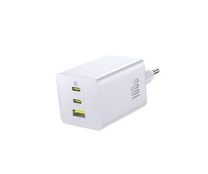 Chargeur mural EnerFill FE11 2 ports USB-C et USB-A 100 W - Blanc