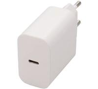 Chargeur mural - ERARD - USB-C - Max 18W - 5V/3A - 9V/3A - 12V/1.5A - Charge rapide - Blanc brillant