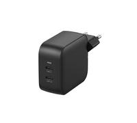Chargeur mural GaN 35W PD3.0 2x USB-C Noir