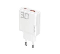 Chargeur mural GaN A30EUL 30 W USB-A/USB-C - Blanc