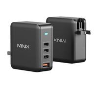MINIX P165 GaN Wall Charger, 3*USB-C 1*USB-A