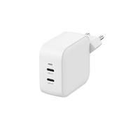 Chargeur mural Nedis 35 W GaN PD3.0, 2x USB-C, charge rapide (WGCHA35WWT)