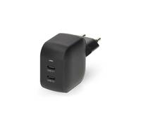 Chargeur mural Nedis 35 W GaN PD3.0, 2x USB¿C, charge rapide, noir (WGCHA35WBK)