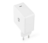 Nedis Chargeur mural WCGPD100W100WT USB-C 100 W GaN 1 sortie Blanc