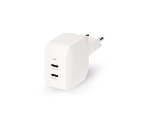 Chargeur mural NEDIS WGCHA35WWT 35W GaN 2x USB-C PD3.0 Blanc
