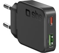 Chargeur secteur Ultra slim PD 30W, USB C + USB A