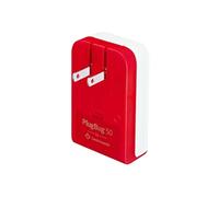 Chargeur Mural PlugBug 50W Localisable 2x Ports USB-C avec Adaptateurs Blanc