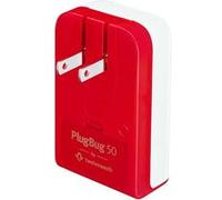 Chargeur Mural PlugBug 50W Localisable 2x Ports USB-C avec Adaptateurs Twelve south Blanc Blanc