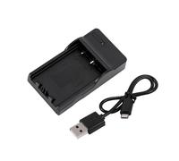 Chargeur mural pour batterie Olympus BLS5BLS50BLS1USB, entrée micro USB unique, indicateur LED, facile à utiliser, compatible dans le monde entier,