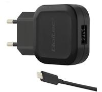 Chargeur Mural Qoltec 12 W 5 V 2,4 A Câble Usb + Usb Type-c