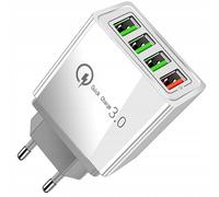 Chargeur mural rapide 4 ports USB Quick Charge 3.0 pour téléphone