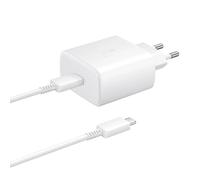 Pack Chargeur Secteur Samsung 45W USB-C avec câble USB-C vers USB-C 1,8m Samsung Blanc