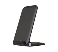 Akashi Chargeur à induction sans fil Qi 15W – Support ajustable – Noir