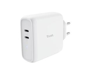 Chargeur mural Trust 25381 65 W Blanc (1 Unité)