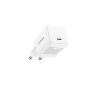 Chargeur Mural UGREEN X512 20W GaN 1x USB-C - Blanc, Compatible iPhone 17/16/15, iPad Pro, Pixel 9, Samsung Galaxy S24/S23, Tab A8/S8, etc.