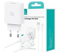 Chargeur Mural - USAMS - 18 W - Câble Lightning - Compatible iPhone 11 à 15 - Sécurité avancée