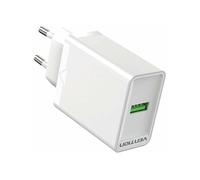 - Chargeur mural USB 1 port (18 W) Prise UE Blanc