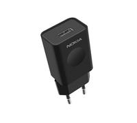 Chargeur Mural USB 5W Officiel CH-35E Charge Rapide Design Compact Noir Nokia Noir
