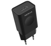 Chargeur Mural USB 5W Officiel Nokia CH-35E Charge Rapide Design Compact Noir