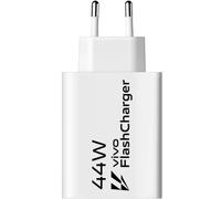 Chargeur mural USB-A 44 W Vivo FlashCharge - Blanc