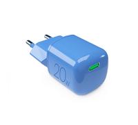 Chargeur mural USB-C GaN 20 W - Bleu