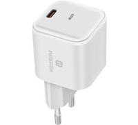 Chargeur Mural USB C GaN 65W Power Delivery pour MacBook iPad Swissten Blanc Blanc G