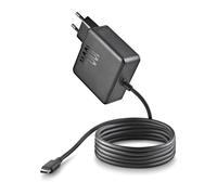 NGS GAN 100W-C - Chargeur Mural Universel USB-C Haute Puissance, GaN, PD 3.0 - Charge Intelligente Ultra-Rapide pour Ordinateurs, tablettes et Smartphones - Protections Contre Les surcharges -1,5 m