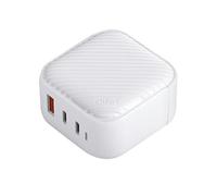 Chargeur mural USB-C UNIQ GaN 66 W blanc