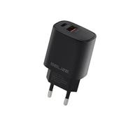 Chargeur mural USB-C/USB Beline GaN Power Delivery 30 W, noir
