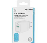 Chargeur mural USB-GaN 1x USB-A 18, W 1x USB-C PD 30 W, PPS