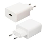 Chargeur Mural USB SuperCharge 40W Charge Rapide avec Câble USB-C Huawei Blanc