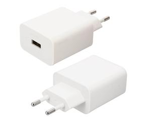 Chargeur Mural USB SuperCharge 40W Charge Rapide avec Câble USB-C Huawei Blanc