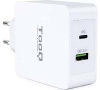 Chargeur mural USB TooQ TQWC-2SC03WT
