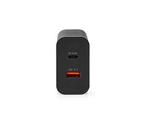 Chargeur mural WCPD65W130BK Noir
