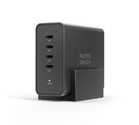 Chargeur Native Union Fast GaN 140 W Noir pour MacBook Pro et iPhone