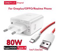 Chargeur OnePlus 80W d'origine, Cargador SuperVooC Type C, adaptateur de charge rapide, OnePlus 13s Nord 5 3 CE5 CE4 pour OPPO Reno 14 15 12