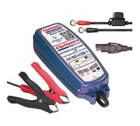 Chargeur et Mainteneur de Batterie OptiMate 2 DUO 12V / 12.8V - Automatique en 5 Étapes (2A) - Pour Batteries Plomb-acide & Lithium LiFePO4, Bleu