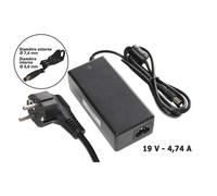 Chargeur ordinateur portable - HD LINE - 19V 4.74A - Connecteur 7.4 x 5 mm - Compatible Dell et HP