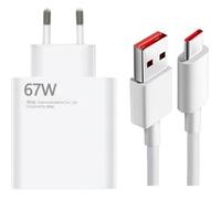Chargeur - ORIGINAL - MDY-12-EH - 67W - Blanc - Compatible Xiaomi Mi 11T, 12, 13