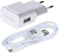 Chargeur original samsung-couleur: blanc-câble de charge eTA-u 90-2 a bloc d'alimentation uSB pour câble de transfert de données (bulk)