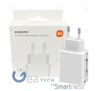 Chargeur Original XIAOMI 22.5W Adaptateur D'alimentation USB-A Rapide | Blanc