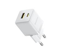 Chargeur EU 20W, USB, Type-C - Baseus Palm (CCZC20UE) - Blanc Lune
